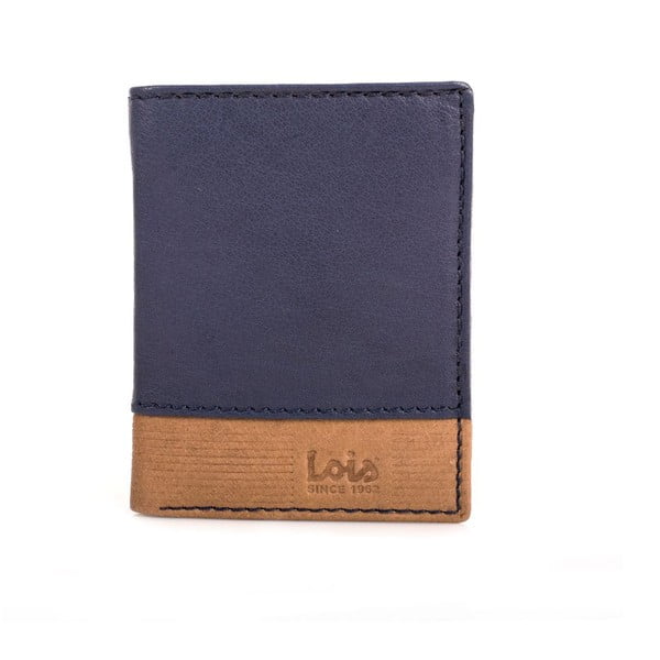 Kožená peněženka Lois Blue, 8,5x10,5 cm