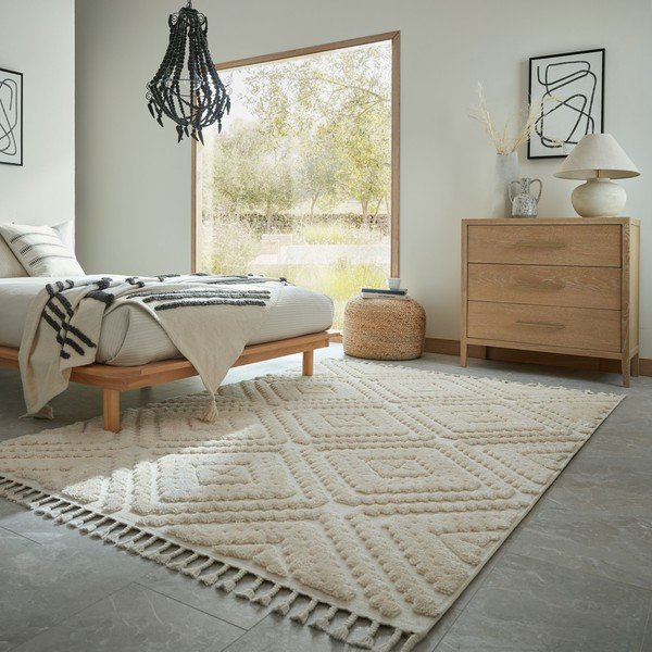 Krémový koberec 160x230 cm Diomara – Flair Rugs-image-1