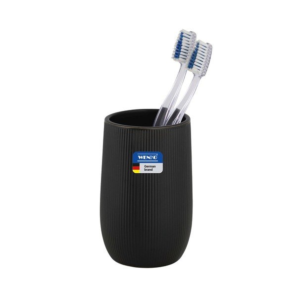 Zelený keramický kelímek na zubní kartáčky Fablo – Wenko-image-2