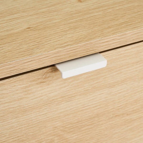 Vysoká komoda v dekoru břízy v přírodní barvě 60x97,5 cm – Casa Selección-image-1