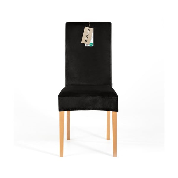 Černý napínací potah na židli 48 cm Sento – Restilo