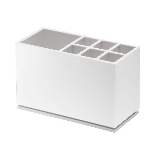 Bílý stojánek na kartáčky YAMAZAKI Mist