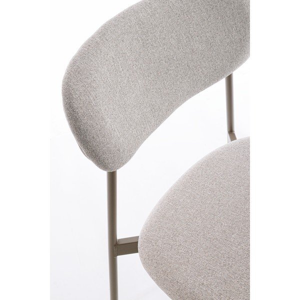 Světle hnědá čalouněná jídelní židle Inka – Yes Everyday-image-1