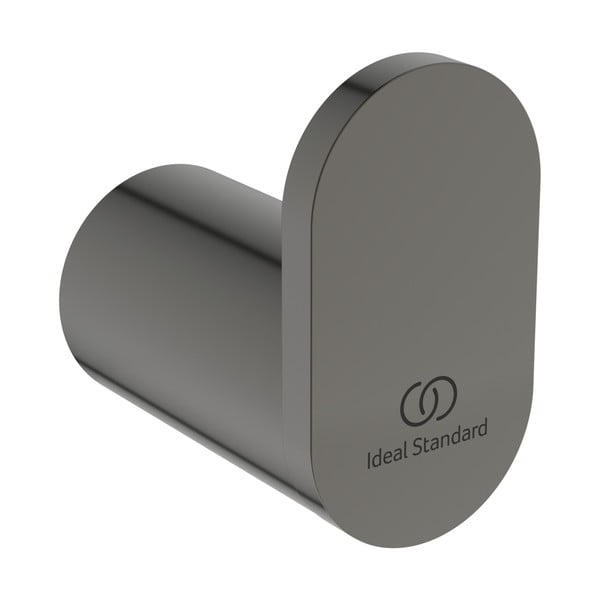 Antracitový nástěnný kovový háček Conca – Ideal Standard