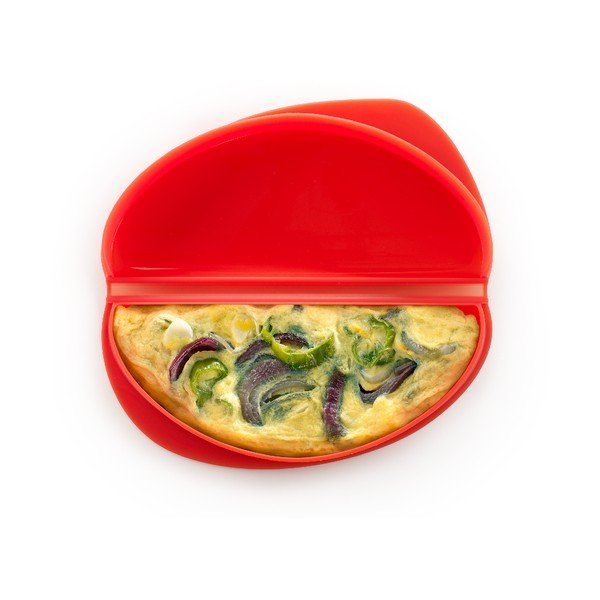 Červená silikonová forma na omeletu Lékué-image-2