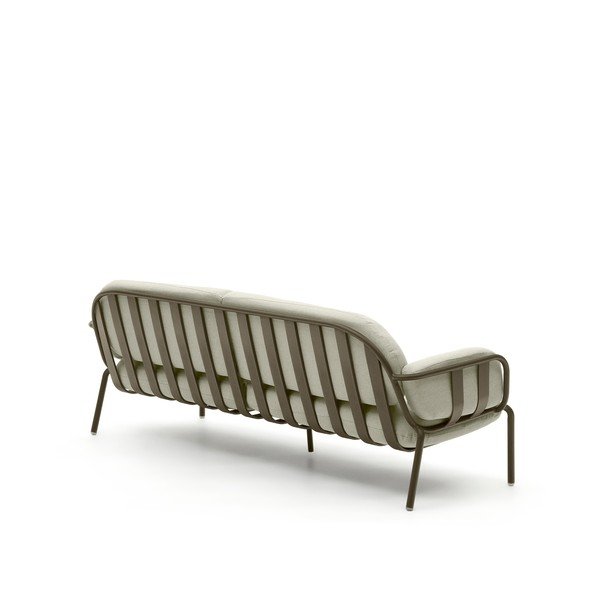 Světle zelená zahradní pohovka Joncols – Kave Home-image-3