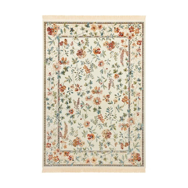 Žlutý koberec 135x195 cm Oriental Flowers – Nouristan
