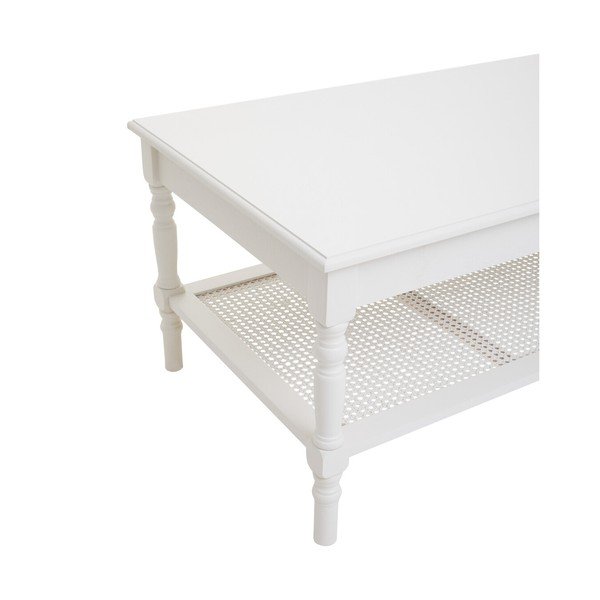 Bílý konferenční stolek 60x120 cm Heritage – Premier Housewares-image-4