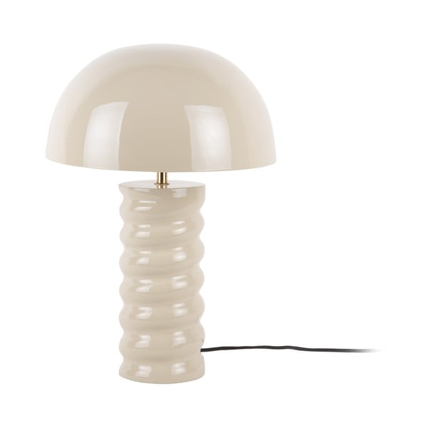 Šedá stolní lampa (výška 45 cm) Gracio  – Leitmotiv