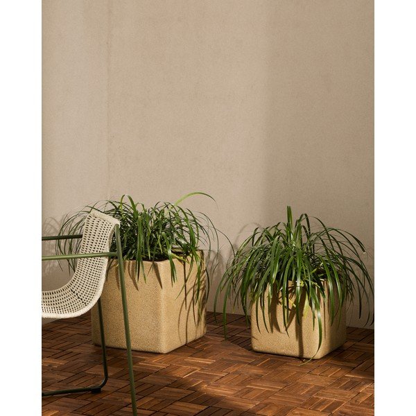 Obaly na květináče v sadě 2 ks z umělého kamene Minoa – Kave Home-image-1