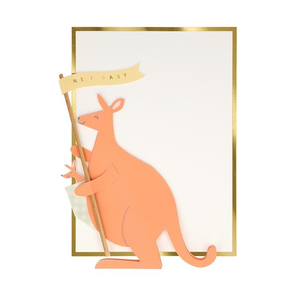 Přání Baby Kangaroo – Meri Meri-image-1