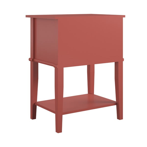Noční stolek v cihlové barvě Franklin – Støraa-image-3