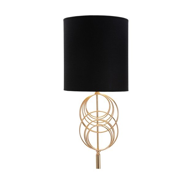 Černá stojací lampa Mauro Ferretti Circly-image-3
