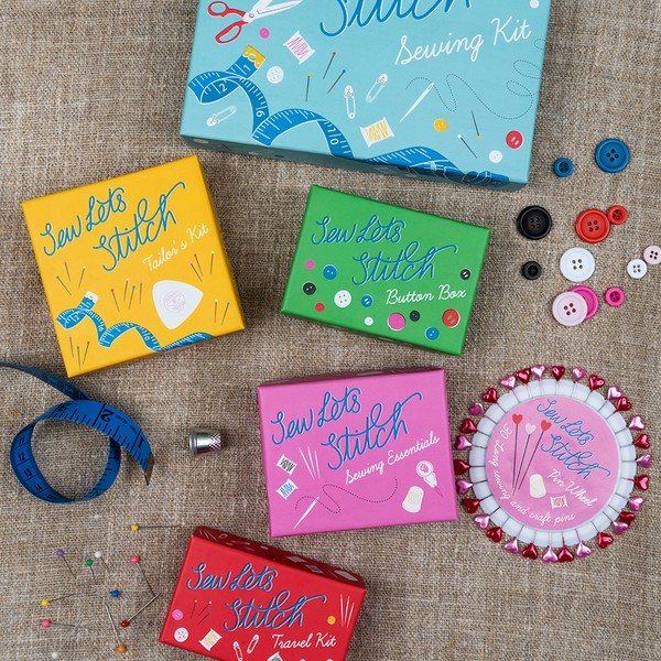 Šicí potřeby Let's Stitch – Rex London-image-1