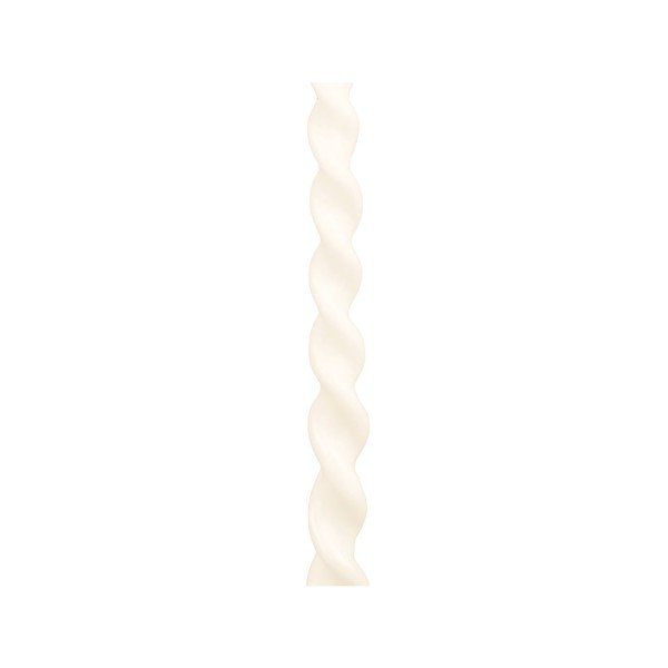 Sada 2 bílých svíček z včelího vosku PT LIVING Spiral-image-2