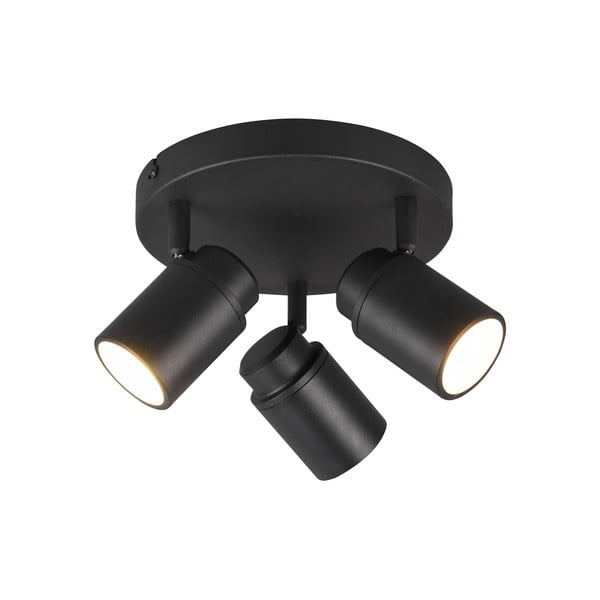 Matně černé kovové bodové svítidlo Angelo – Trio-image-4