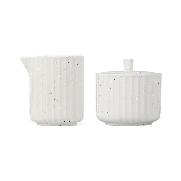 Set cukřenky a konvičky na mléko Ora Gloss – Salt&Pepper