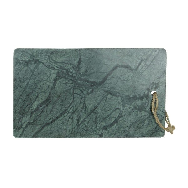 Zelené krájecí prkénko z mramoru Strömshaga Marble, 35 x 20,5 cm