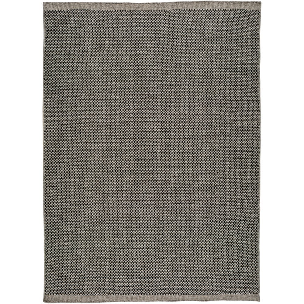 Šedý vlněný koberec Universal Kiran Liso, 160 x 230 cm