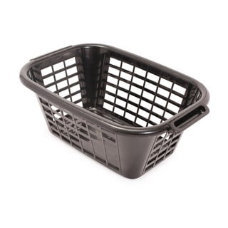 Černý koš na prádlo Addis Rect Laundry Basket, 40 l