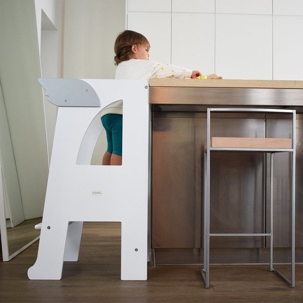Šedá přídavná křidélka k učicí věži Montessori - Rocket Baby-image-3