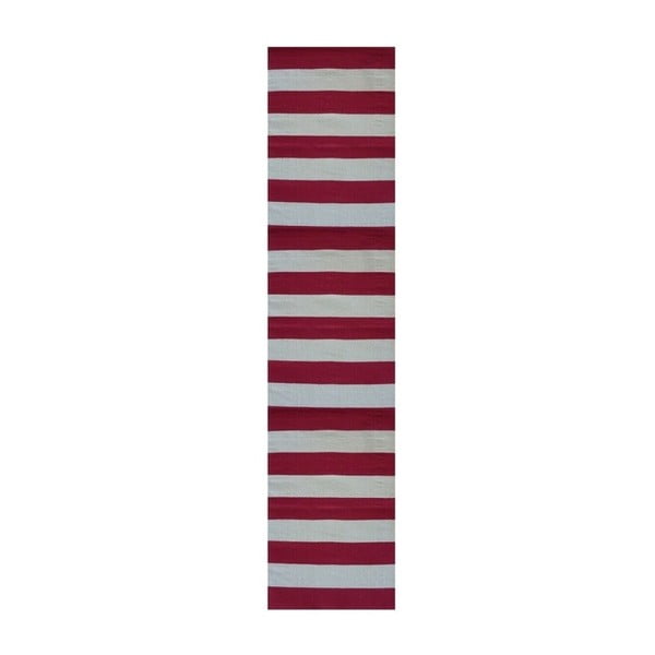 Ručně tkaný bavlněný běhoun Webtappeti Doria, 55 x 170 cm