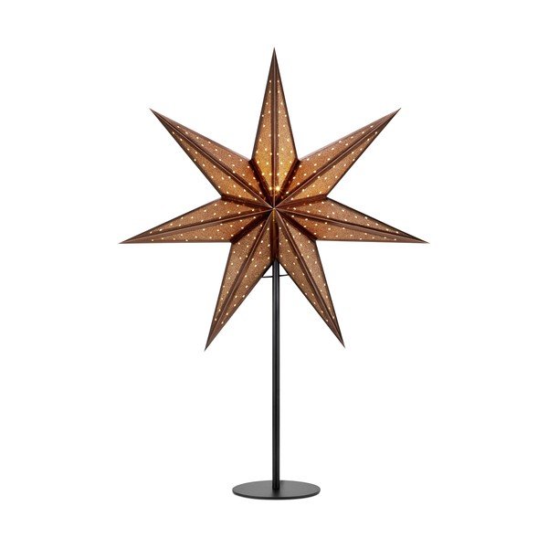 Hnědá vánoční světelná dekorace – Markslöjd