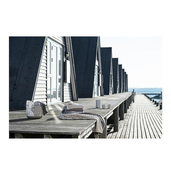 Bílá bavlněná osuška 70x140 cm Inu – Zone-image-2