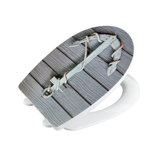 WC sedátko s vysokým leskem Wenko Rope, 45 x 36,5 cm-image-2