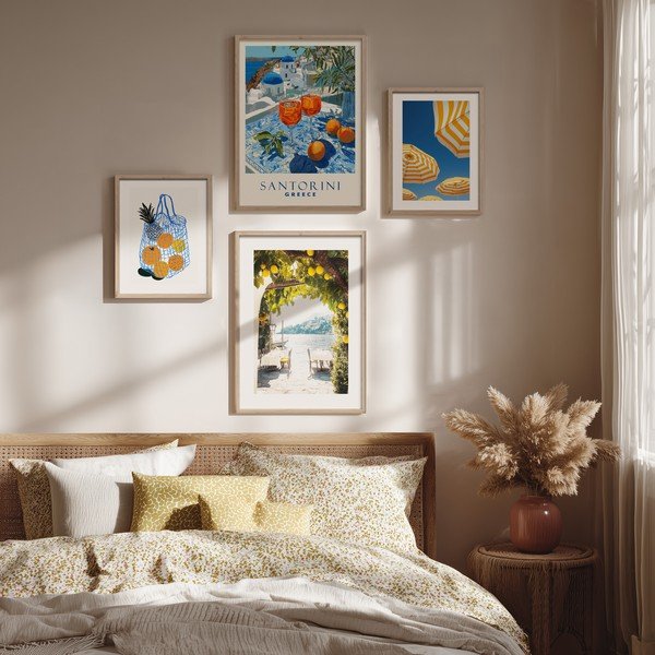 Tištěný obraz s rámem 50x70 cm Lemon View – Styler-image-1