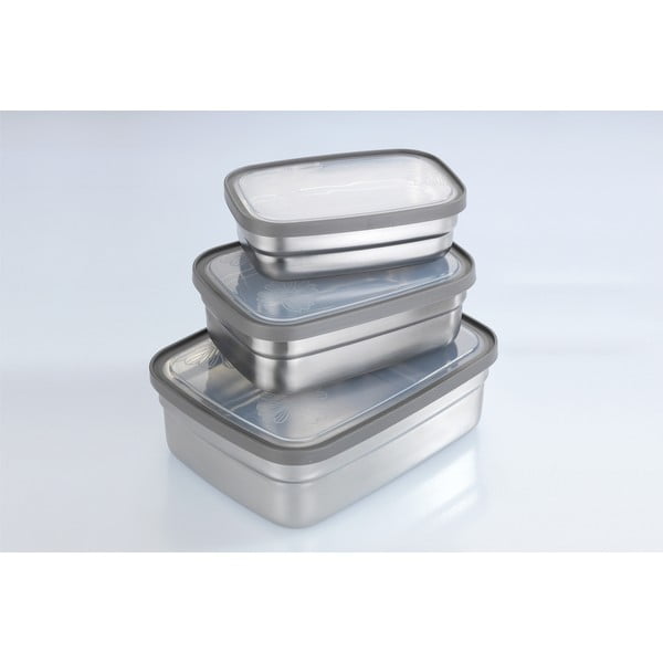 Potravinové krabičky v sadě 3 ks – Maximex-image-2