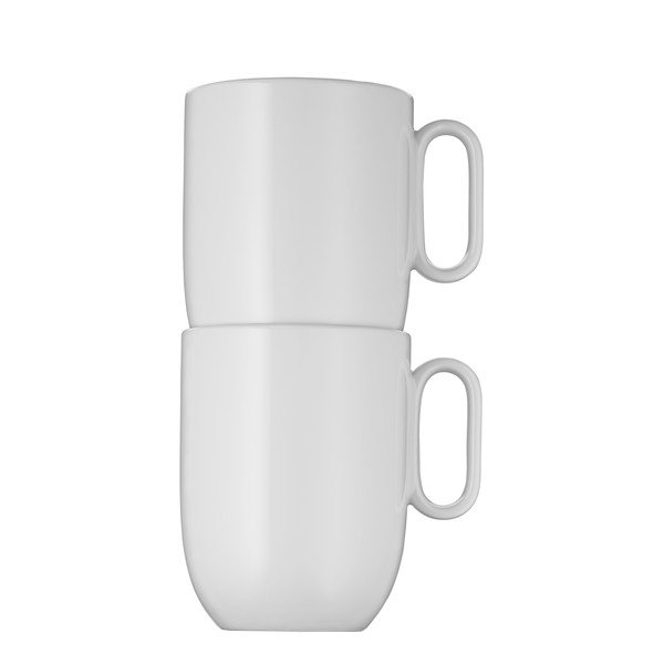 Bílé porcelánové hrnky v sadě 2 ks 380 ml Barista – WMF-image-3