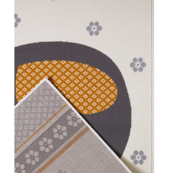 Šedý dětský koberec 150x80 cm Happy Elefant - Hanse Home-image-3