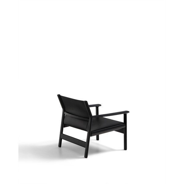 Černé kožené křeslo Jan – Kave Home-image-4