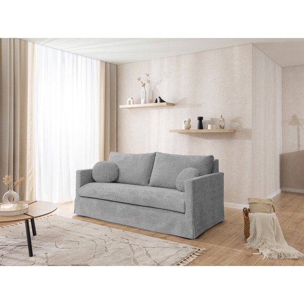 Světle šedý 3místný potah Paphos – Ropez-image-2