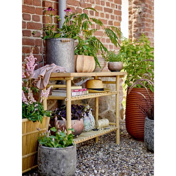 Bambusový odkládací stolek 40x100 cm Sole – Bloomingville-image-1