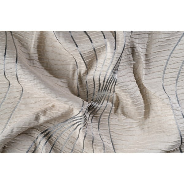 Krémový závěs 140x260 cm Sirene – Mendola Fabrics-image-3