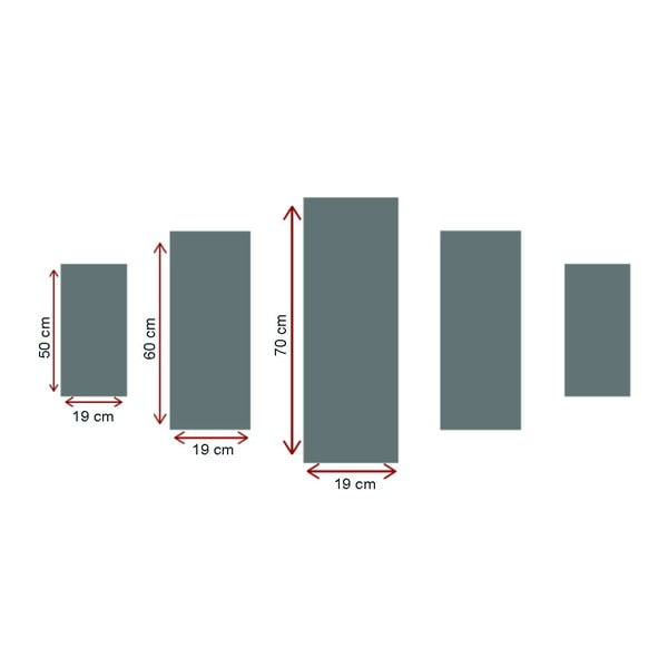 Obrazy v sadě 5 ks Venice – Wallity-image-4