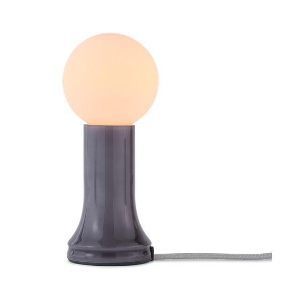 Tmavě šedá stmívatelná stolní lampa (výška 22,5 cm) Shore – tala