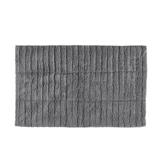 Šedá koupelnová předložka 80x50 cm Tiles - Zone