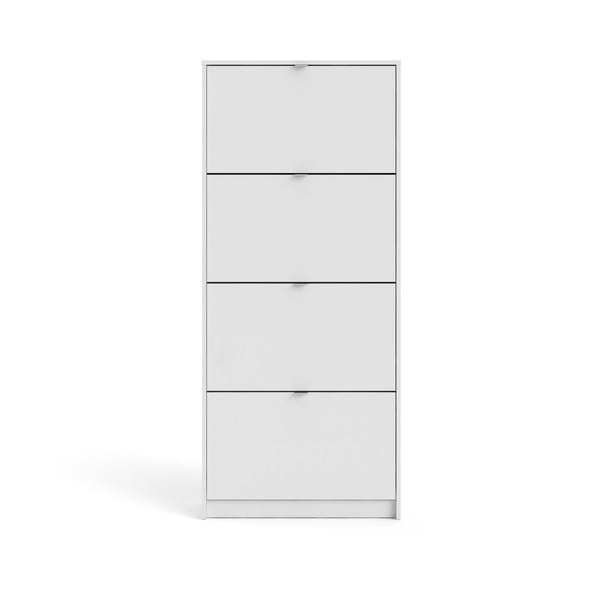 Bílý výklopný botník Shoes – Tvilum-image-2