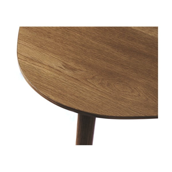 Hnědé konferenční stolky v dekoru dubu v sadě 2 ks 70x100 cm Adda – Unique Furniture-image-4