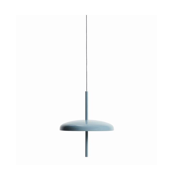 Modré LED stmívatelné závěsné svítidlo s kovovým stínidlem ø 16 cm Porte – Kave Home