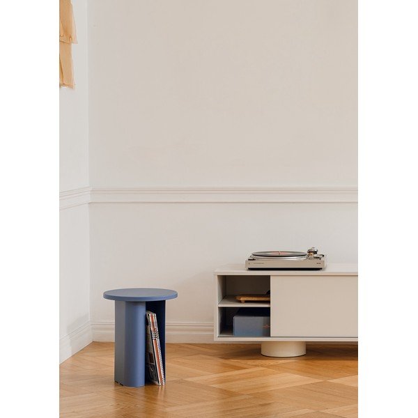 Kovový kulatý odkládací stolek ø 35 cm Sato – noo.ma-image-2