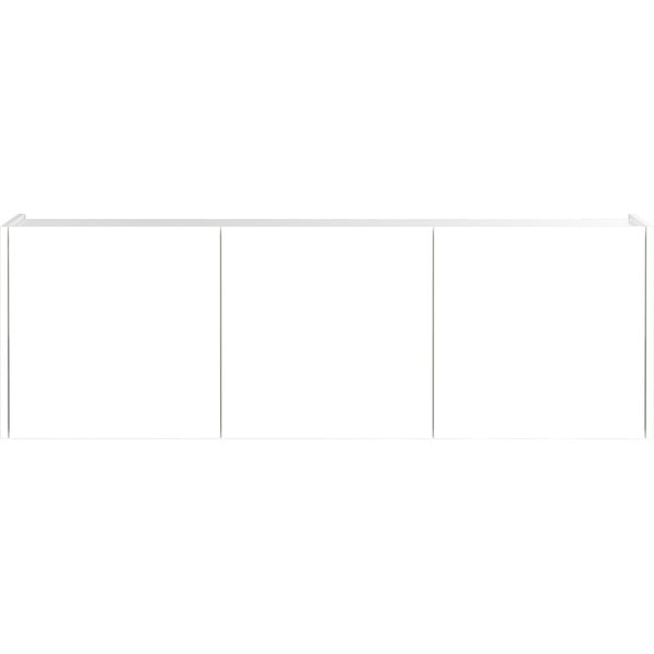 Bílý TV stolek 138x45 cm Piana – Germania