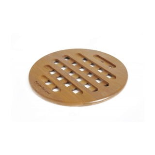 Bambusová podložka pod hrnce Bambum Pinoli, ⌀ 18 cm