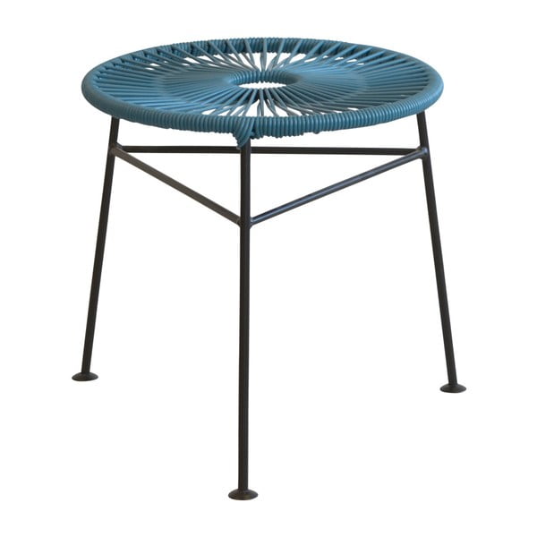 Modrý odkládací stolek OK Design Centro