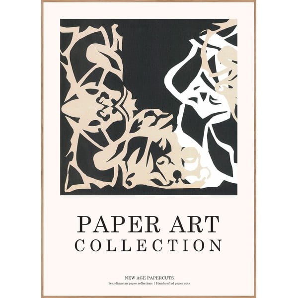 Plakát v rámu 51x71 cm Paper Art 8   – Malerifabrikken