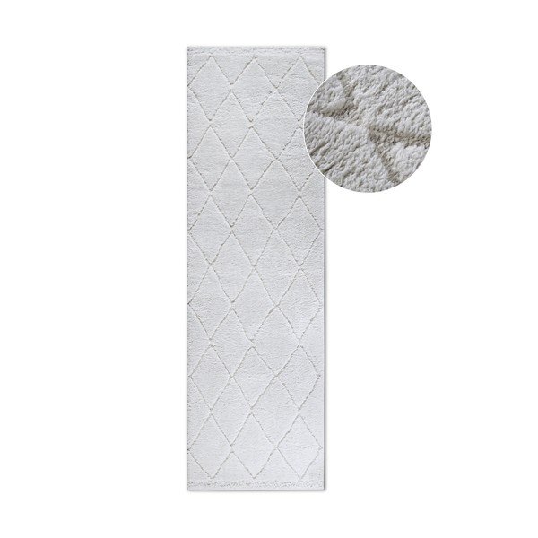 Krémový běhoun 80x240 cm Perrotin Cream White – Elle Decoration