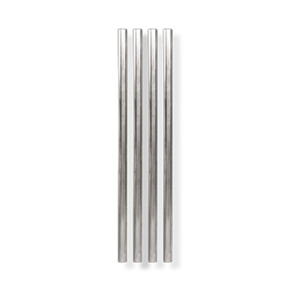 Sada 4 kovových brček ve stříbrné barvě W&P Design, délka 12,7 cm